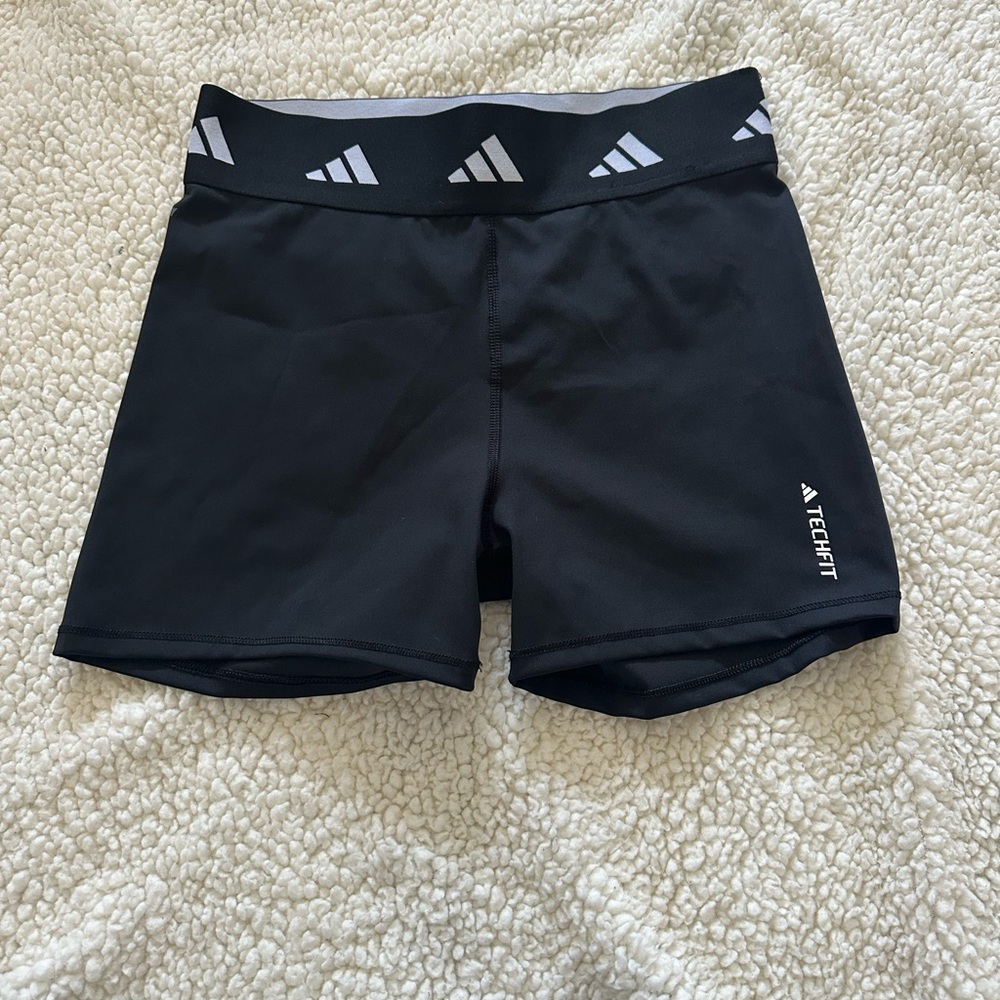 Adidas Black Techfit Performance Shorts
